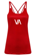 VA Fire Red Spahgetti Strap Vest
